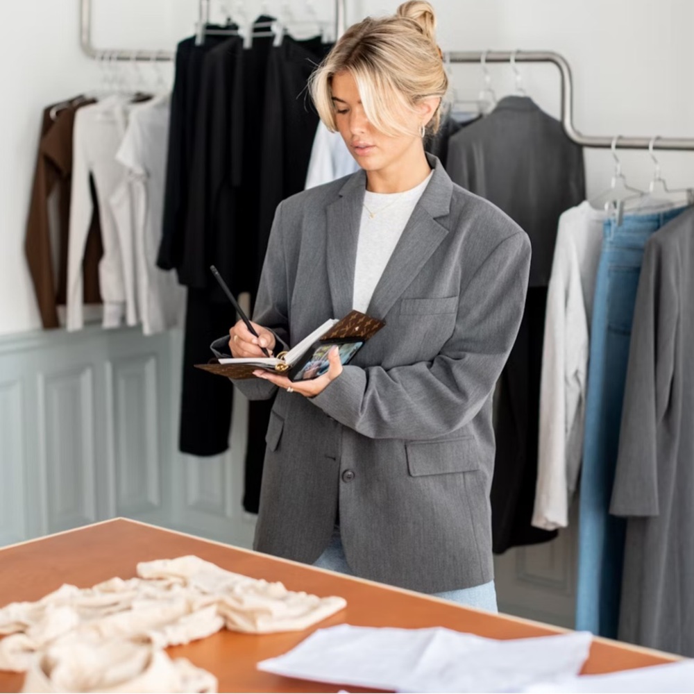 Djerf Avenue Charcoal Blazer